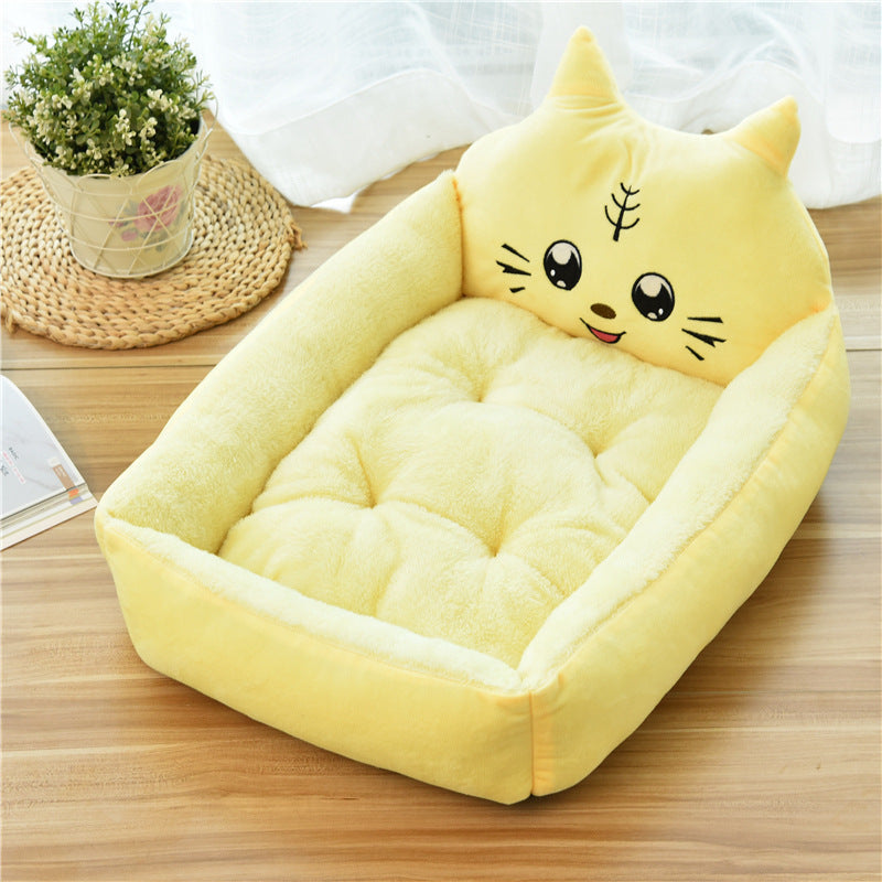 Large Pet Cat Dog Bed 7Colors 