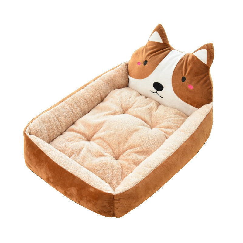 Large Pet Cat Dog Bed 7Colors 