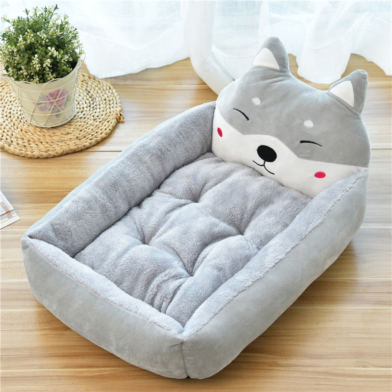 Large Pet Cat Dog Bed 7Colors 